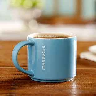 正品星巴克Starbucks字母雕刻陶瓷马克杯咖啡杯创意水杯杯子包邮