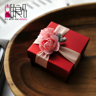 喜的良品 喜糖盒子纸盒 创意结婚用品糖果盒子成品婚庆中国风A29