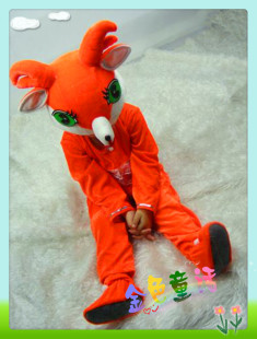 六一梅花鹿演出服装小鹿动物服装儿童话剧鹿表演服卡通动物服驯鹿