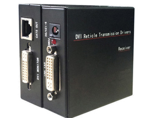 启耀 DVI网线延长器 DVI网线长驱 DVI网线信号放大中继传输器