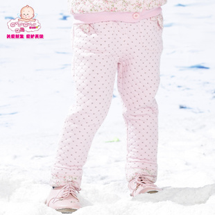 丑丑婴幼 女宝宝冬季新款时尚保暖长裤