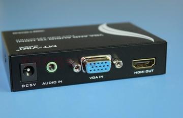 迈拓维矩 MT-VH312 VGA转HDMI转换器 PS2 PC模拟转高清HDMI接口