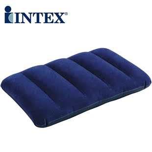 INTEX充气枕头 充气颈枕旅行枕头旅行三宝户外旅游睡枕新品特价