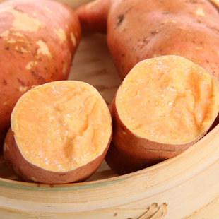 新鲜甘甜黄心香薯农家自种番薯红薯地瓜红芋5斤装