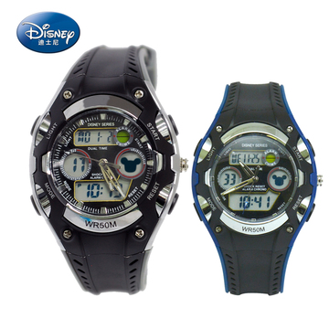 迪士尼儿童手表 防水夜光运动电子表 迪斯尼米奇学生手表DC-55001