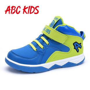 ABC童鞋 2016春秋新款男童篮球鞋儿童学生运动跑步鞋男孩休闲板鞋