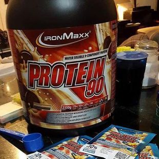 万补剂艾恩麦斯Ironmaxx protein90缓释蛋白粉塑形减脂增重健肌粉