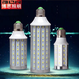 LED灯泡铝材节能玉米灯E27螺口超亮5730贴片光源摄影灯家用lamp