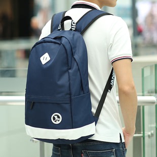 2015新款街头潮流男女双肩包休闲旅行包中学生书包韩版背包电脑包
