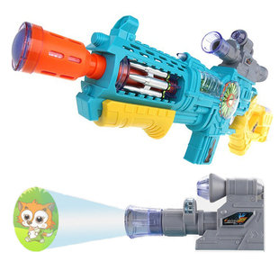 电动声光震动机枪儿童玩具冲锋枪男孩子男童生日礼物2-3-4-5-6岁