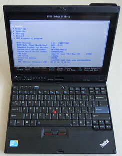 二手ThinkPad X200T平板笔记本电脑 L9400 2G 250G IPS屏 笔写
