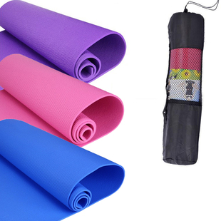 包邮环保瑜伽垫6mm防滑运动健身垫初学者瑜珈垫儿童防摔健身垫
