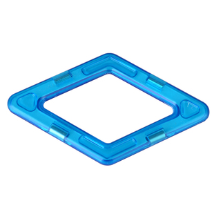 磁力片百变提拉积木 益智磁铁性儿童玩具 多片拼装组 散件菱形