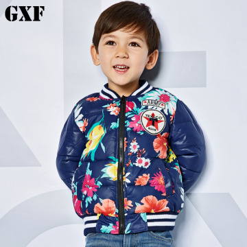 2015新款儿童棉服韩版修身童装薄款男女童保暖外套短款纯色