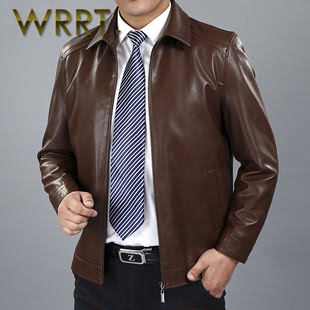 WRRT高端品牌秋季翻领纯色外套散口袖免烫男装商务休闲夹克0615