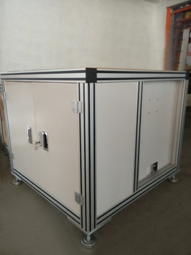 机箱机柜 铝合金铝型材框架架子各种机器设备铝型材框架制作
