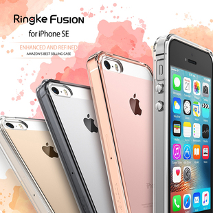 【拍下立减】清仓 韩国正品Ringke苹果se手机壳iphone5s硅胶软壳