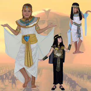 万圣节儿童埃及艳后服装化妆舞会古希腊cosplay公主六一演出表演