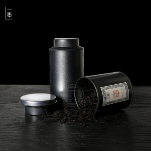 一墨复古小茶罐金属不锈钢铁罐通用包装铁盒