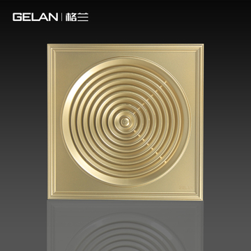 gelan/格兰正方形换气扇天花扇天埋扇吸顶扇厨房卫间 抽风机扇