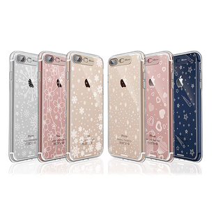 韩国正品SG苹果iphone7 plus来电闪7手机壳发光透明保护套新款潮