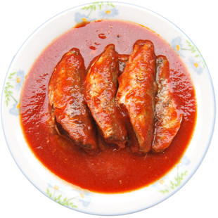 茄汁沙丁鱼罐头包邮 起亮茄汁沙丁鱼400g 抚顺特产户外海鲜食品